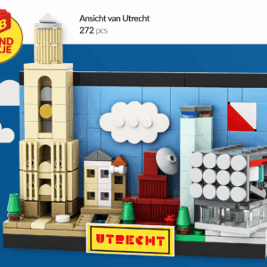 Utrecht Postcard MOC (alleen instructies!)